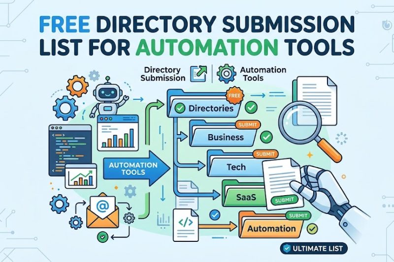 Free Directory Submission List for Automation Tools