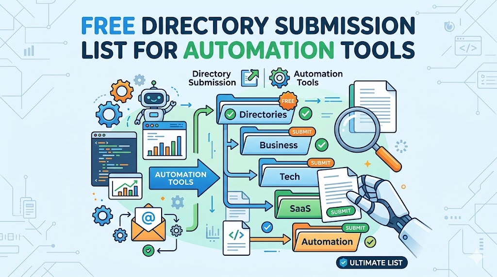 Free Directory Submission List for Automation Tools